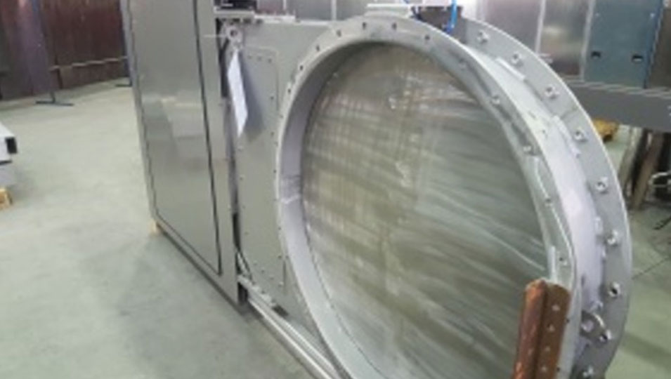 Pneumatischer-Edelstahlschieber-DN1250 Pneumatischer-Edelstahlschieber-DN1250